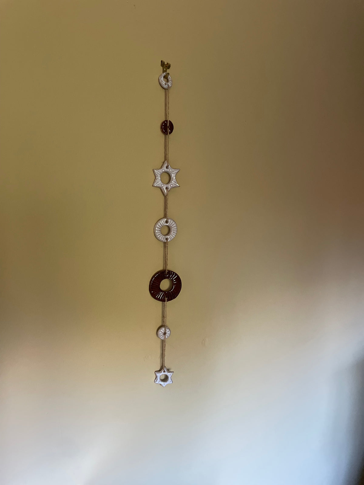 Ceramic seed wall decorations